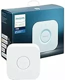 Philips Hue Bridge, Centro di Controllo del Sistema di Illuminazione Smart Hue, Bianco [ Versione Inglese]