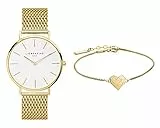 Liebeskind Berlin Orologio Analogueico Quarzo Donna con Cinturino in Acciaio Inox LS-0103-MQB