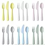 Ikea - Kalas Set di posate per bambini, 18 pz, colorate multicolore