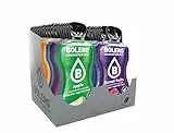 Bolero Drink 48 Bustine mix 3 gr Gusti Diversi Assortimento alla Frutta Preparato Polvere Solubile Per Bevanda Fresca in Acqua Prodotto, 144 grammi dolcificato stevia, 1.0 unità