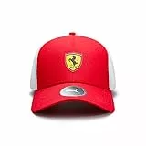PUMA Scuderia Ferrari - Cappello Camionista - Rosso - Unisex - Taglia: Unica