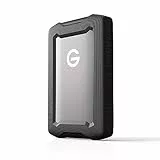 SanDisk Professional 5TB G-DRIVE ArmorATD, HDD portatile USB-C (5Gbps), USB 3.2 Gen 1, Thunderbolt 3, fino a 130 MB/s, resistente all'acqua e alla polvere, agli urti e alle cadute