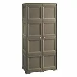 Tontarelli 8085555909 - Armadio multifunzione a 4 scomparti su 1 lato, WENGÉ