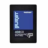 SSD Unità a Stato Solido SATA 3 6 Gbps 2.5' Interno Patriot 480GB BURST