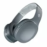 Skullcandy Cuffie Wireless Over-Ear Crusher Evo Con Microfono, Adjustable Sensory Bass, Tecnologia Rapid Charge, 40 Ore Di Autonomia - Grigio