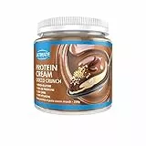 Ultimate Italia - Crema proteica al 30% spalmabile, senza zuccheri - 250g - gusto doppio cioccolato bianco e nocciola - poche calorie, senza glutine, con vitamine