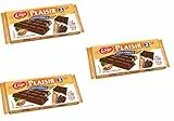 Wafers, al cacao ricoperti da cioccolato fondente 3 confezioni da 135 gr l'una