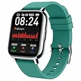 MOLOCY 2023 Smartwatch Uomo Donna, Smart Watch 1,69' Orologio Intelligente con Contapassi Sonno Cardiofrequenzimetro, Impermeabil IP68, 24 Sportivo, Notifiche Messaggi, Fitness Tracker