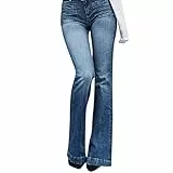 Pantaloni Donna Vita Alta Only Pantaloni Pigiama Donna Flanella Pantaloni Donna Felpati Invernali a Zampa Jeans Strappati Donna Jeans Elasticizzati Donna Vita Alta M 14.99