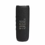 JBL Flip 6 Speaker Bluetooth Portatile, Cassa Altoparlante Impermeabile e Antipolvere IPX67, Compatibile con JBL PartyBoost, Fino a 12h di Autonomia, Nero