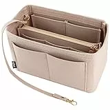 NEPAK Organizzatore di feltro per donne (con borsa rimovibile),Feltro Organizer da Borsa,Borsa di pannolini(Beige)