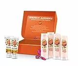 Sunsilk, Confezione Regalo Ricarica Naturale Olio d'Argan & di Mandorle, Idea Regalo Donna con 2 Shampoo 250 ml, 2 Balsamo 200 ml, 2 Trattamenti Intensivi 180 ml, 1 Elastico per Capelli