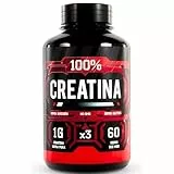 NATURALSPRINT® Creatina 180 compresse -Creatina Pura Micronizzata Monoidrata in compresse - Integratore per massa muscolare boost energetico pre e post workout - Creatine