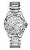 GUESS Femme Uhr Analogique QUARTZ mit Acier Armband W1156L1