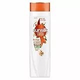 Sunsilk, Shampoo Olio d’Argan e di Mandorle, Shampoo per Capelli Fragili e Sciupati, Formula Nutriente e Rinforzante, con Olio d'Argan e Olio di Mandorle Biologico, Senza Siliconi, 250ml