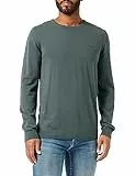 s.Oliver Maglione Lavorato a Maglia, Verde, XL Uomo