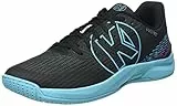 Kempa Attack Two 2.0, Scarpe da Pallamano Uomo, Nero Aqua, 44 EU