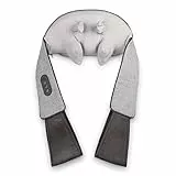 medisana NM 890 Massaggiatore shiatsu per il collo con funzione di riscaldamento, 3 velocità, 2 tipi di massaggio, esperienza di massaggio come con le dita, per spalle e collo