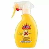 PREP, Spray Solare SPF50, Protezione Solare Raggi UVA e UVB, Senza Parabeni, Formato 225 ml