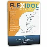 FLEXIDOL® | Glucosamina Condroitina | Integratore per dolori articolari e muscolari con MSM, Artiglio del Diavolo, Boswellia Serrata, Curcuma, Aloe, Manganese, Vitamina D3 | 48 cpr