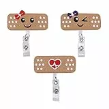 Portabobina per per Infermiere - Confezione Da 3 - RN - PortaBadge per Bobine - Regali Perfetti per Infermiere per Donne