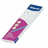 Pelikan SR Gomma Matita, per Lavori di Precisione e Rifinitura, Rimuove sia Grafite che Inchiostro, Senza Lattice, Scatola da 6 Pezzi
