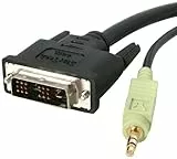 StarTech.com 6 ft. DVI-D Single Link Display Cable w/Audio