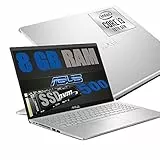 RGDIGITAL SRL Notebook Asus Silver Portatile Pc Display FHD 15.6' Cpu Intel i3-1005G1 3,4ghz /Ram 8Gb DDR4 /SSD M2 500GB /HD Graphics UHD/Hdmi Wifi Bluetooth/Windows 10 /open office
