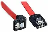 LINDY 33454 – Cavo Serial ATA interno ad angolo a click - 0,2m