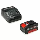 Einhell 4512042 Starter Kit 4,0 Ah con batteria e caricabatterie Power X-Change, Li-Ion, 18 V, Tempo di ricarica 75 minuti, Adatto a tutti gli utensili Power X-Change