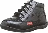 Kickers Billista Zip, Stivali Unisex-Bambini, Nero (Noir Vernis Perm 83), 23 EU