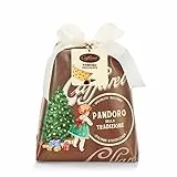 Caffarel Pandoro Artigianale con gocce di Cioccolato, da regalo, 1kg