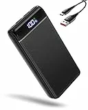 Power Bank, Powerbank 20000mAh con Display LED, 22.5W Powerbank Ricarica Rapida PD3.0 QC4.0, USB C Uscita & Ingressi e 2 USB Uscita, Caricatore Portatile Compatibile con iPhone 14 13 Samsung S23 iPad