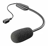 Interphone | MICBOOMFLATSP | Ricambio Microfono ad Asta per Interfoni da Moto Modello AVANT, TOUR, SPORT, LINK, SHAPE