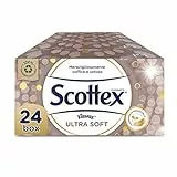 Scottex Carta Ultra Soft Box Fazzoletti, 24 Box da 80 Fazzoletti