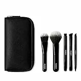 KIKO Milano Travel Brush Set | Pochette Da Viaggio con 5 Pennelli Professionali