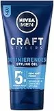 Nivea Men Craft Stylers Defining Styling Gel Gel per capelli con finitura semi-opaca, facile e veloce per capelli con forte tenuta, confezione da 1 (1 x 150 ml)