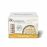 Applaws Multipack Selezione di Pollo 100% Naturale per Gatti Adulti 12 x 70g Lattine