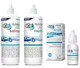 Easy Day Multi Soluzione unica 100 ml + Easy Day Salina 100 ml + Easy Day Dops 15 ml
