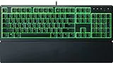 Razer Ornata V3 X, Tastiera da Gioco a Basso Profilo, Interruttori a Membrana Silenziosi, Copri Tasti rivestiti UV, Resistente agli Schizzi, riposo Ergonomico per scritture, Layout IT, Nero