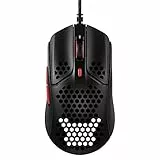 HyperX Pulsefire Haste – Mouse per il gaming – Ultra-leggero, 59g, Struttura a nido d'ape, Design esagonale, Cavo HyperFlex, Fino a 16000 DPI, 6 Pulsanti programmabili