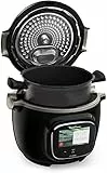 Moulinex CE9028 Cookeo Touch WiFi Multicooker, Touch Screen Interattivo, 1600W, Capacità 6L, Robot da Cucina Multifunzione con 13 Programmi Automatici, Ricette Pronte in Meno di 10 Minuti