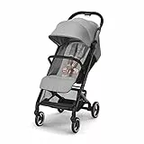 CYBEX Gold Passeggino Beezy, Per Bambini dalla Nascita Fino a 4 Anni Circa (Max. 22 kg), Compatto e Ergonomico, Lava Grey (Grigio)