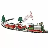 Viscio Trading 172492 Trenino di Natale, Multicolore, 90x42x1 cm