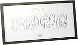 Deknudt Frames, Cornice per Foto, Nero (Schwarz), 20 x 40 cm