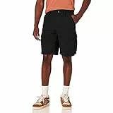 Amazon Essentials Pantaloncini cargo dal taglio classico (disponibili in taglia Big & Tall) Uomo, Nero, 34W