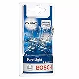 Bosch W21/5W Pure Light lampadine auto, 12 V 21/5 W W3x16q, lampadine x2