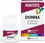 Massigen Dailyvit+ Donna - Mutltiminerale e Multivitaminco per le Donne - 30 compresse - 36 gr