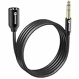 ANNNWZZD Cavo Cannon Jack, Cavo XLR Jack per Altoparlanti e Console Studio di Registrazione 10M