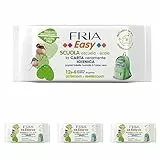Fria Easy Carta Igienica Igiene Scuola 12+4 (Confezione da 4)